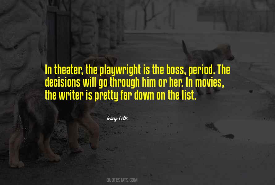 Tracy Letts Quotes #215930