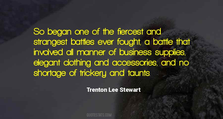 Trenton Lee Stewart Quotes #494833