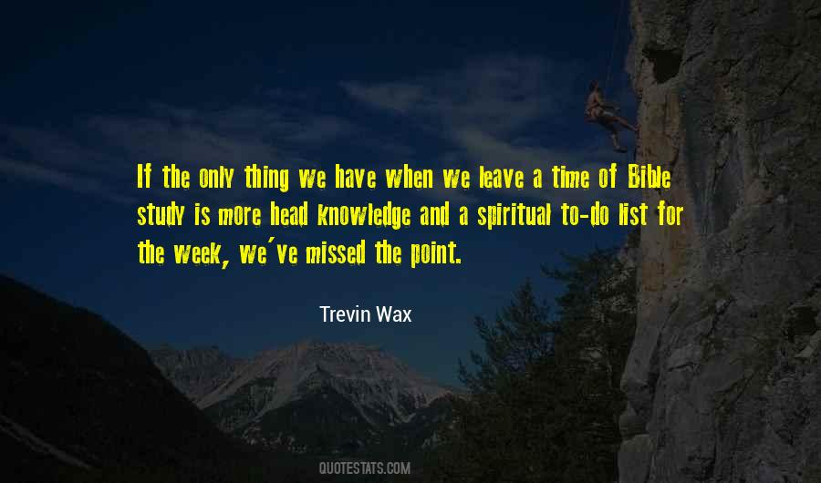 Trevin Wax Quotes #1194084