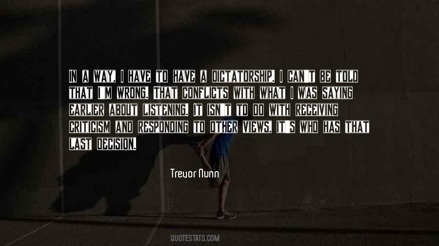 Trevor Nunn Quotes #326669