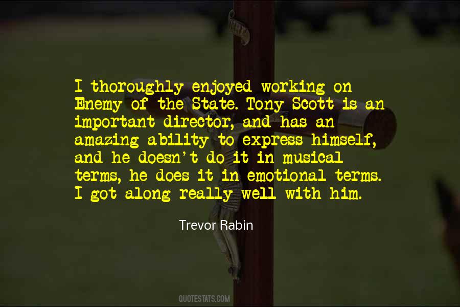 Trevor Rabin Quotes #159240