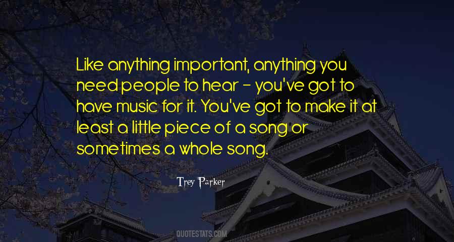 Trey Parker Quotes #377785