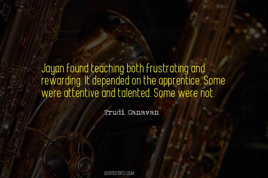 Trudi Canavan Quotes #206048