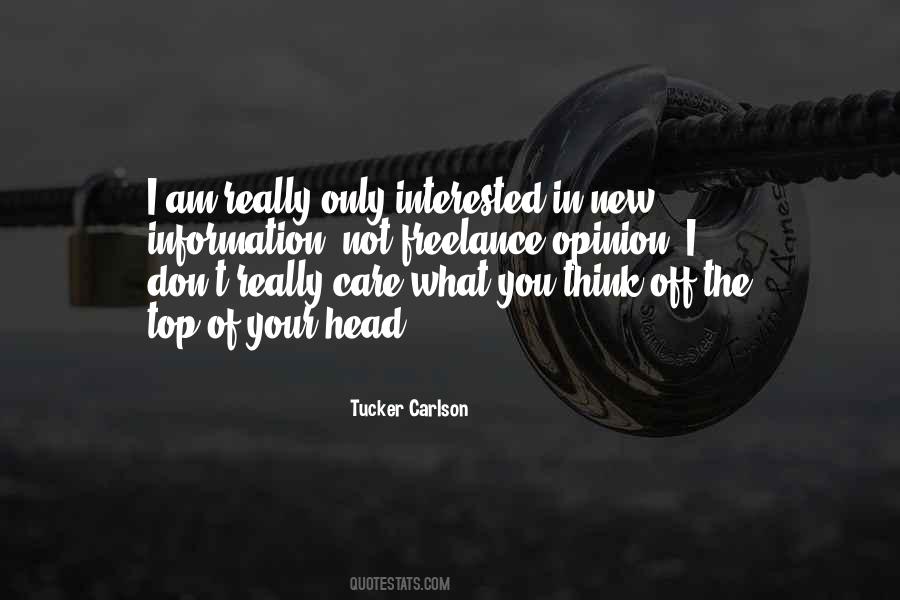 Tucker Carlson Quotes #1782892