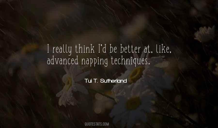 Tui T Sutherland Quotes #409171