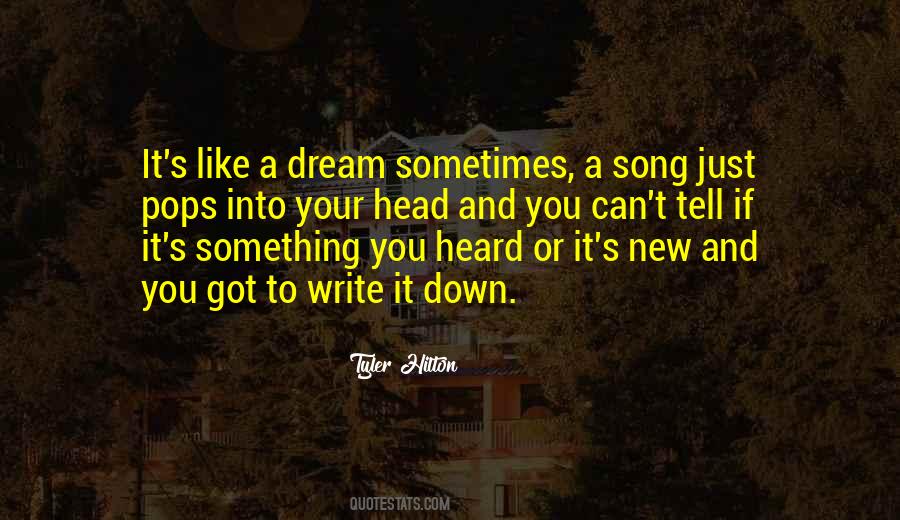 Tyler Hilton Quotes #1132609