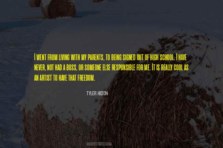 Tyler Hilton Quotes #1442201