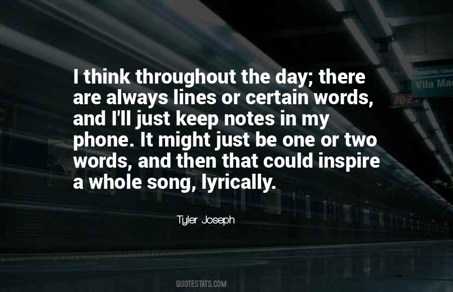 Tyler Joseph Quotes #703165