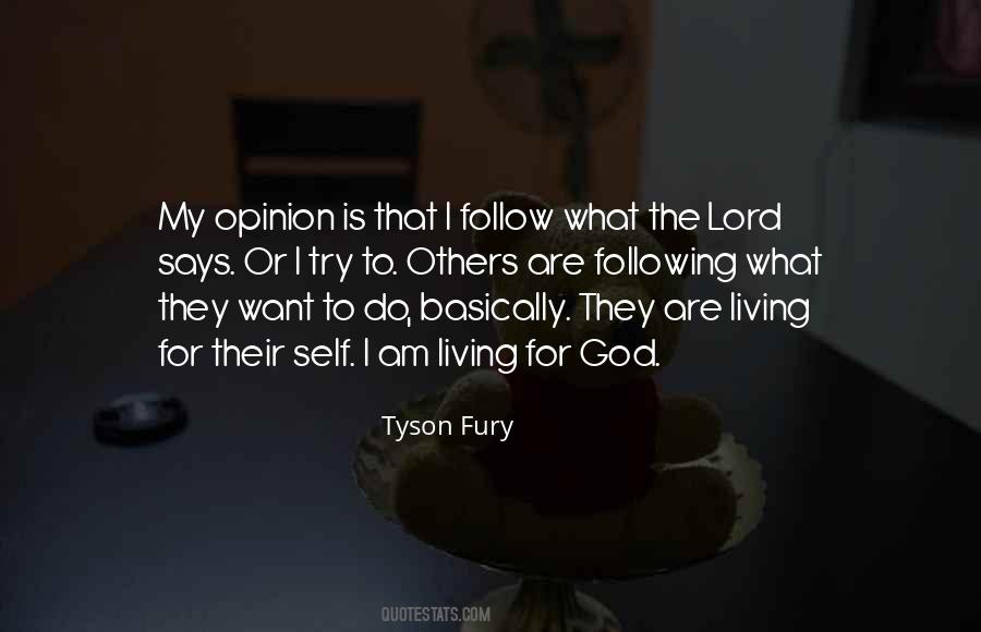 Tyson Fury Quotes #1058433
