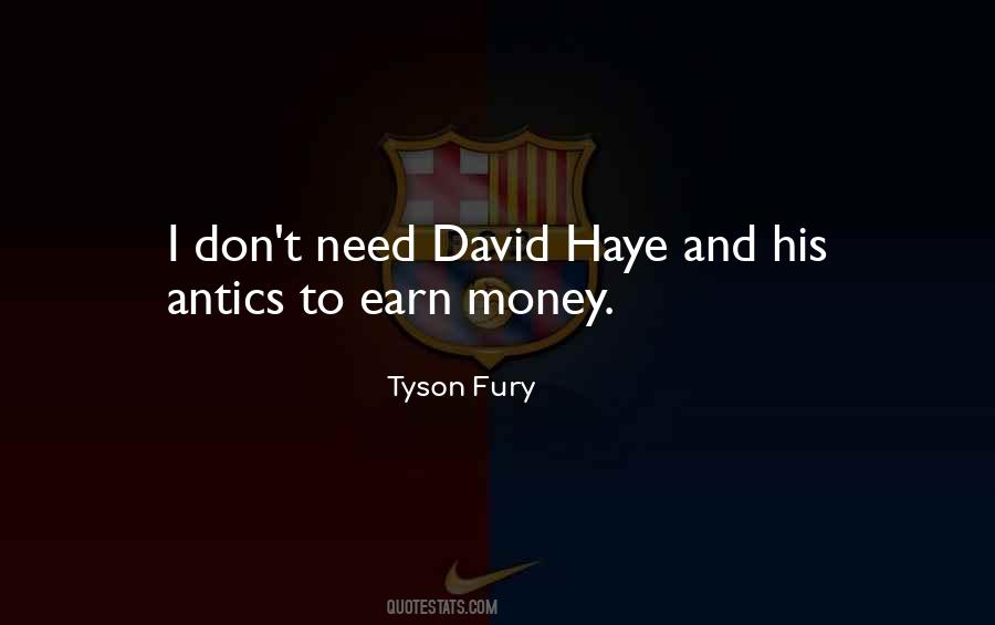 Tyson Fury Quotes #1184625