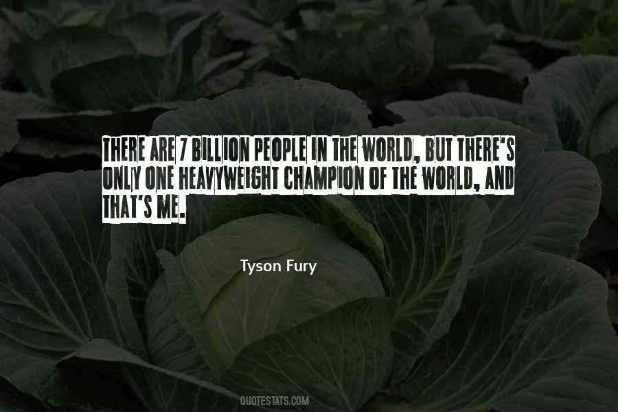 Tyson Fury Quotes #64291
