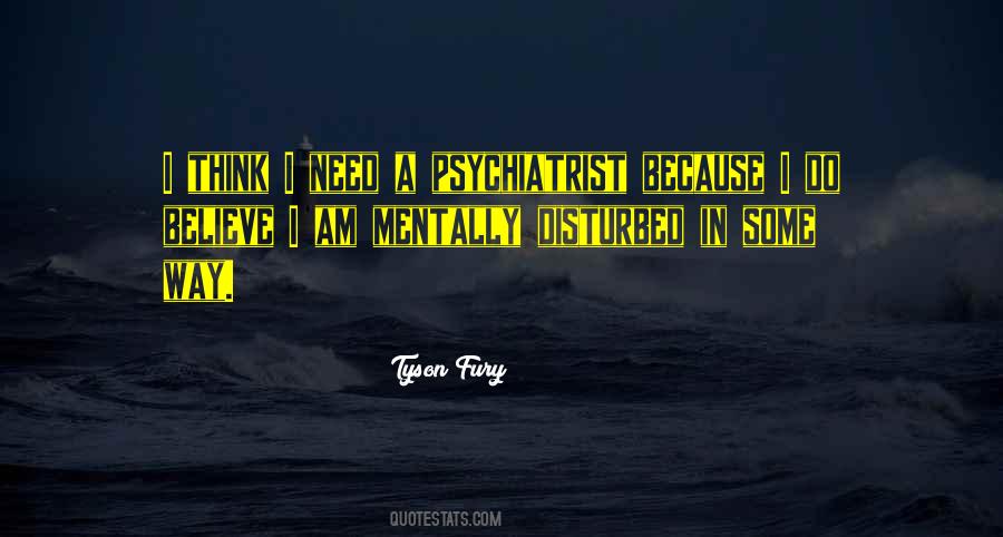 Tyson Fury Quotes #786708