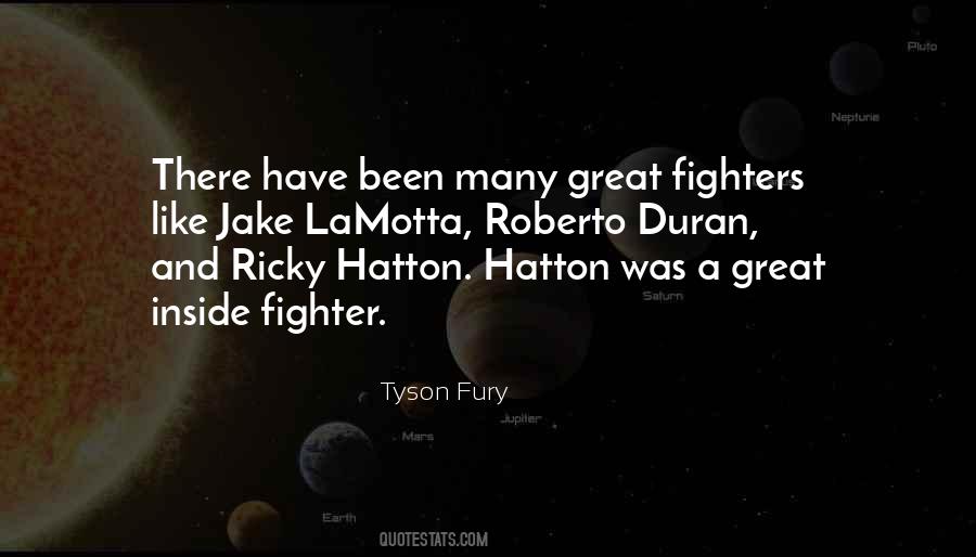 Tyson Fury Quotes #915259