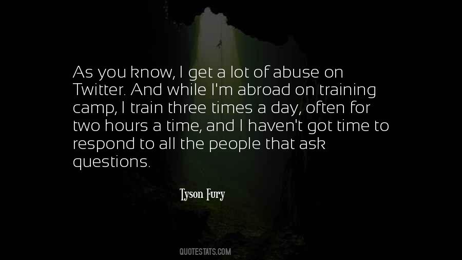 Tyson Fury Quotes #921471