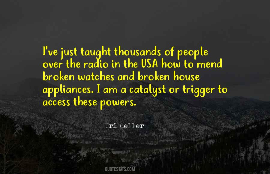 Uri Geller Quotes #205303