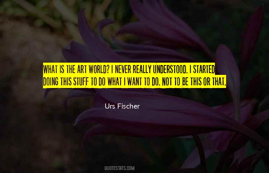 Urs Fischer Quotes #156773