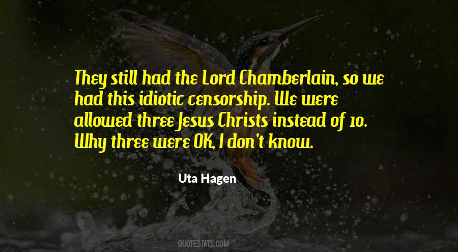 Uta Hagen Quotes #1240534