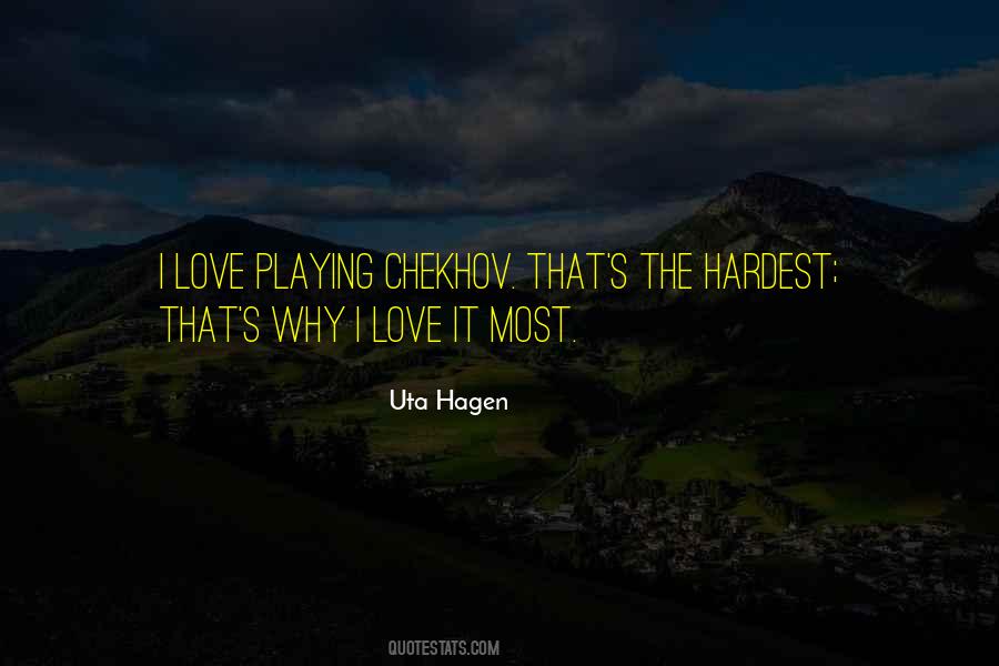 Uta Hagen Quotes #1431096