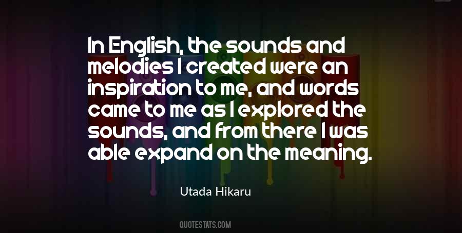 Utada Hikaru Quotes #1118739