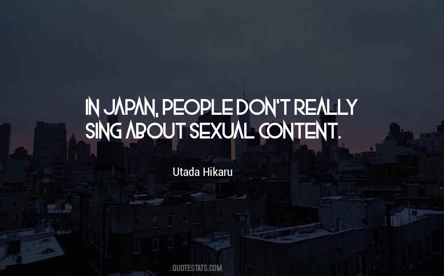 Utada Hikaru Quotes #453969