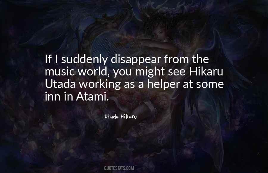 Utada Hikaru Quotes #776217