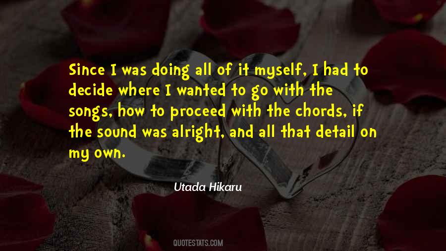 Utada Hikaru Quotes #944784