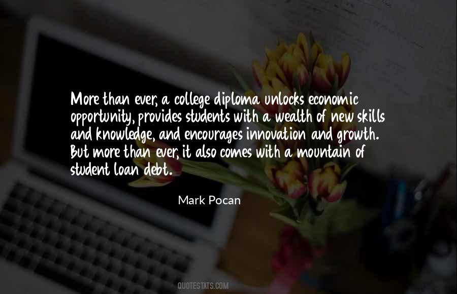 Quotes About Student Debt #215619