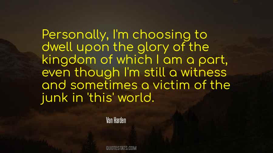 Van Harden Quotes #957495