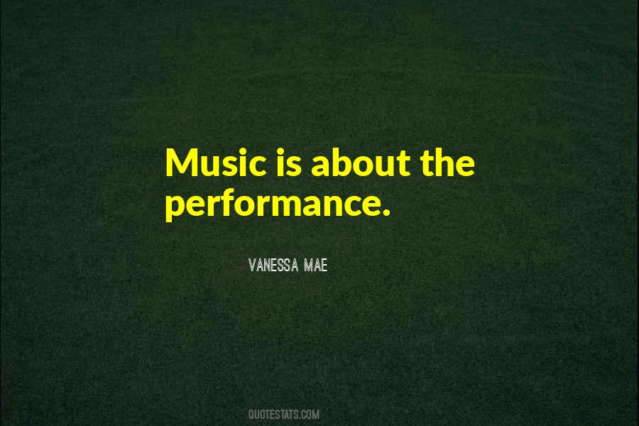 Vanessa Mae Quotes #1269366