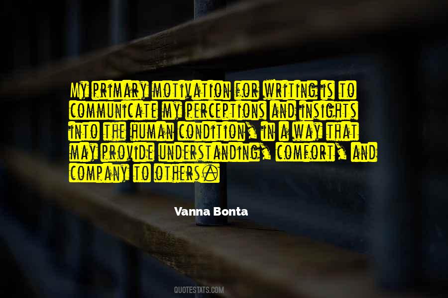 Vanna Bonta Quotes #1045350