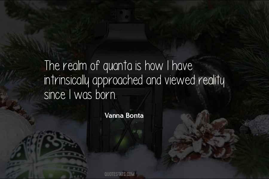 Vanna Bonta Quotes #1103847