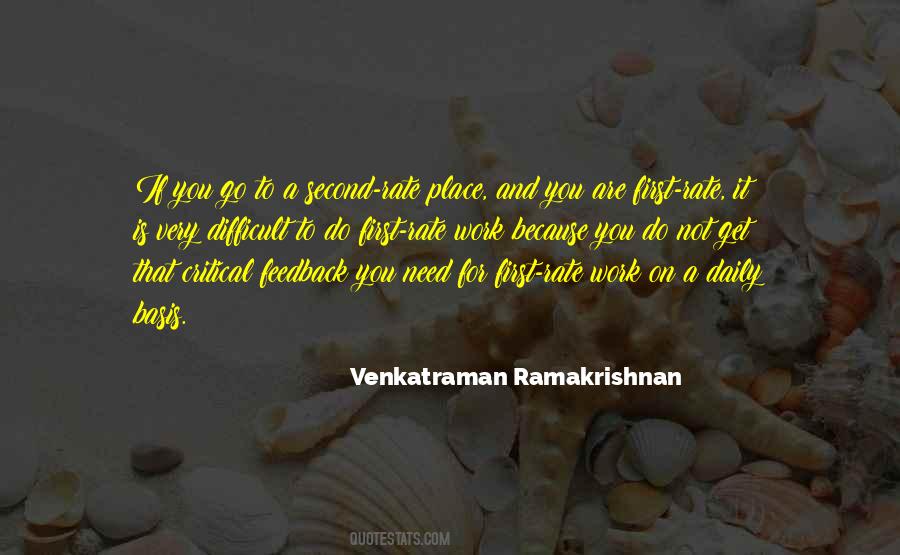 Venkatraman Ramakrishnan Quotes #808074