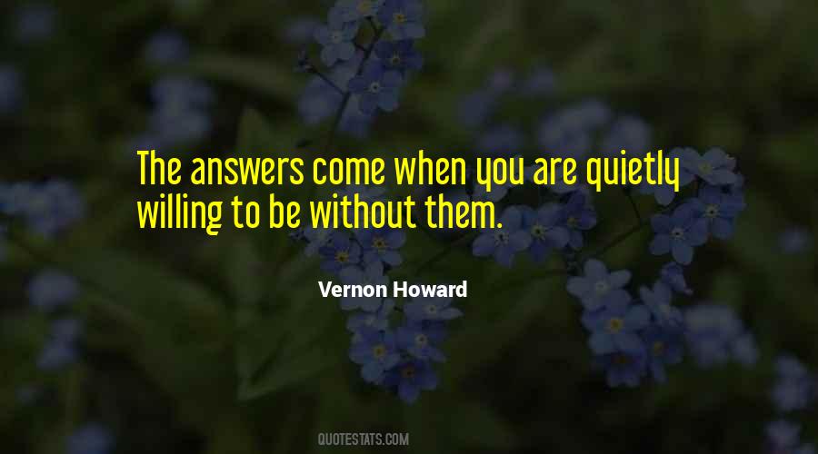 Vernon Howard Quotes #1218731
