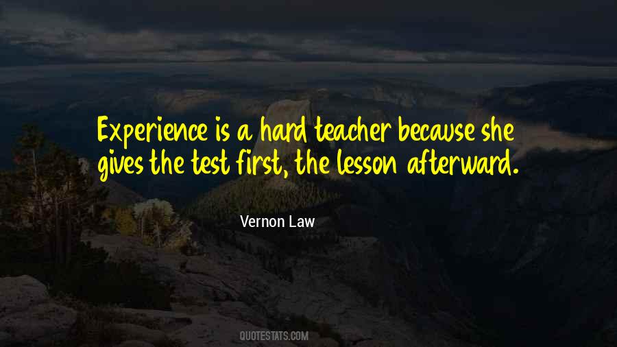 Vernon Law Quotes #1665166