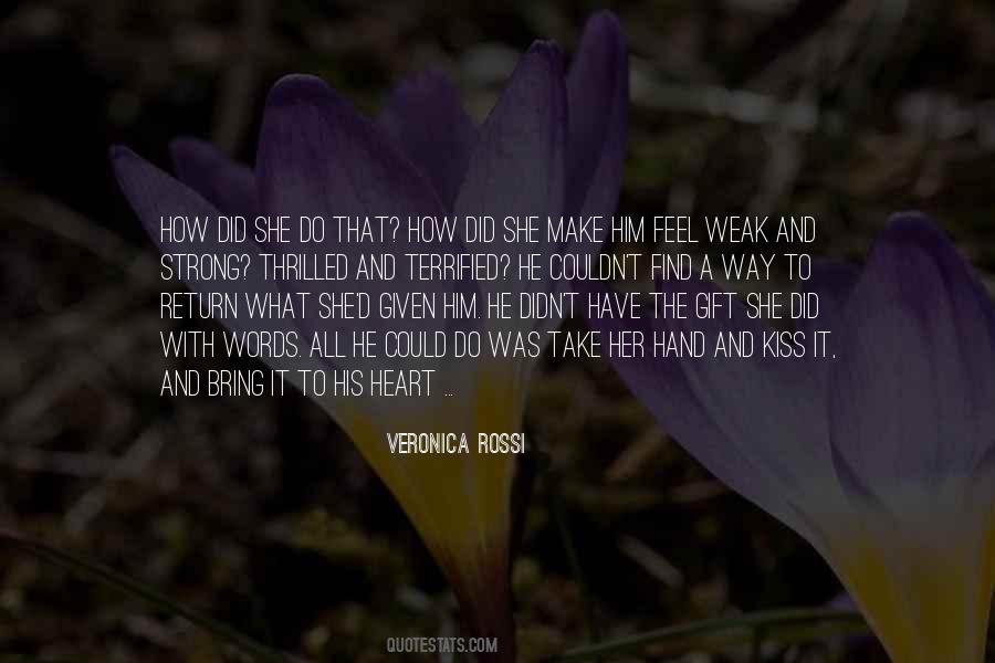 Veronica Rossi Quotes #761535