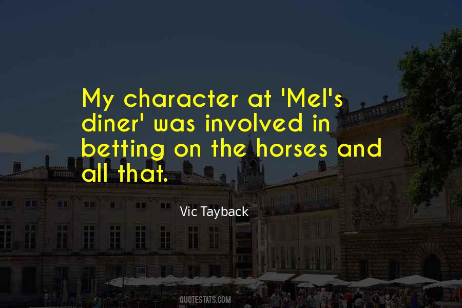 Vic Tayback Quotes #796743