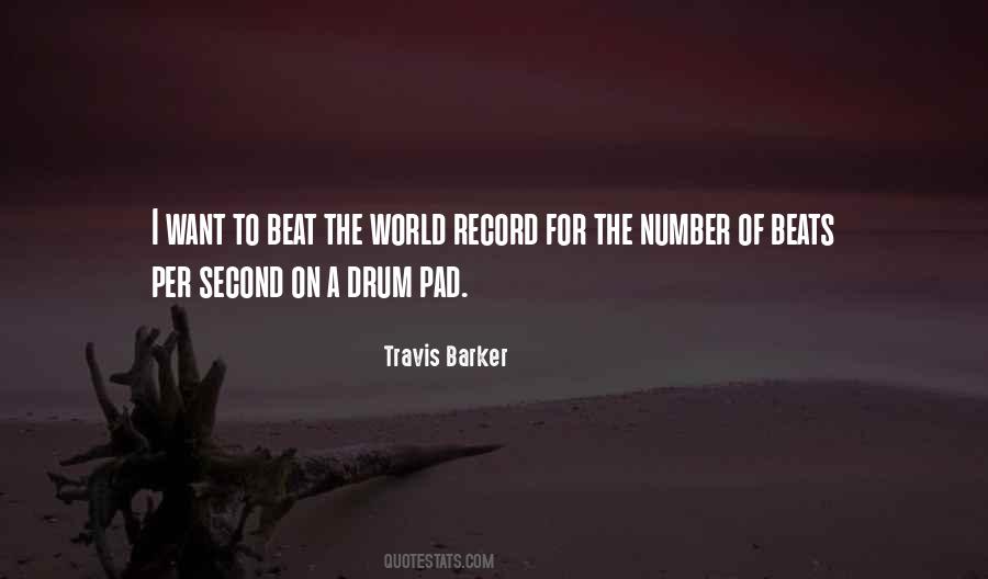 Quotes About Drum Beat #1851050