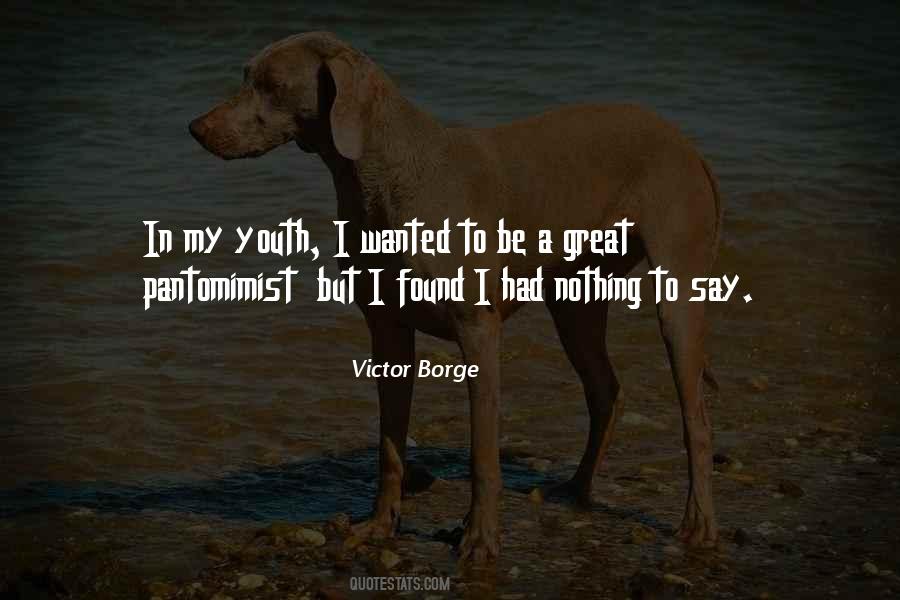 Victor Borge Quotes #1848300