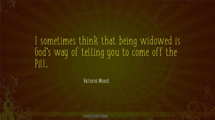 Victoria Wood Quotes #10266