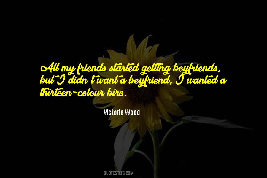 Victoria Wood Quotes #861066