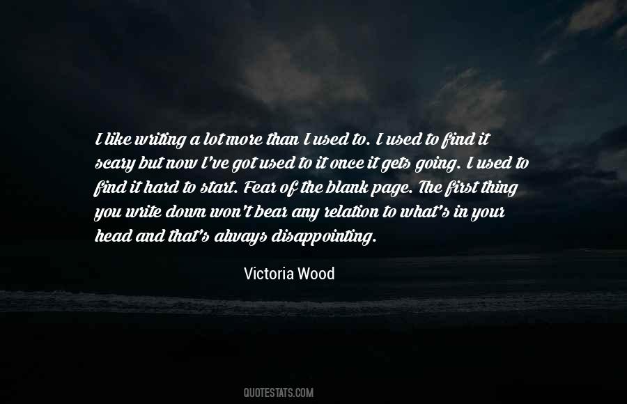 Victoria Wood Quotes #878219