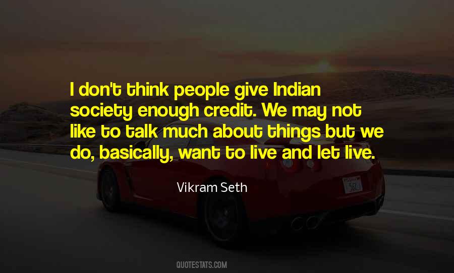 Vikram Seth Quotes #1118083