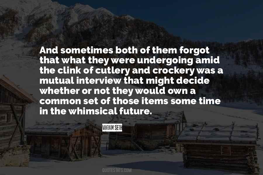 Vikram Seth Quotes #297508