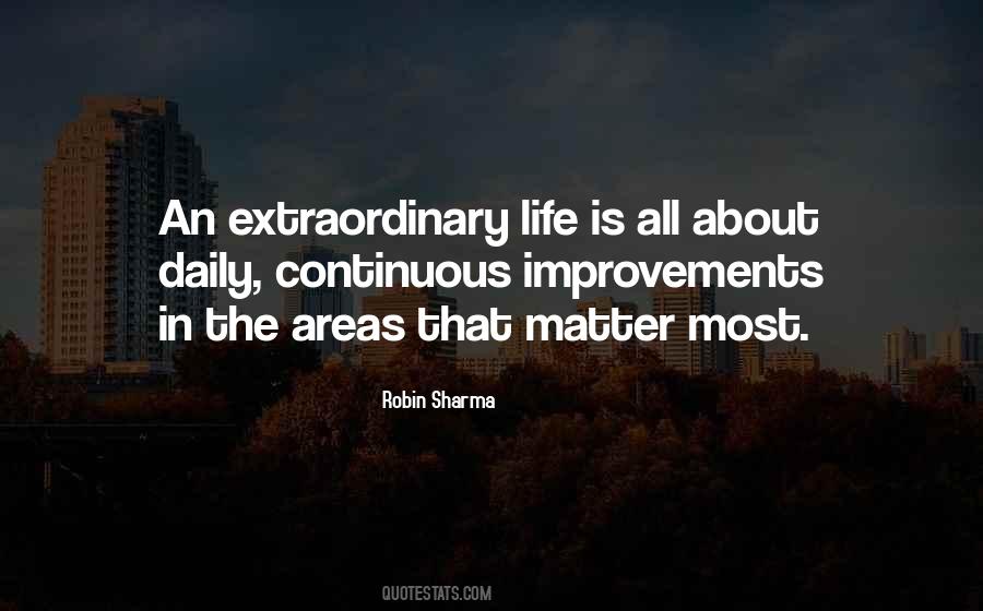 Quotes About Improvement In Life #180741