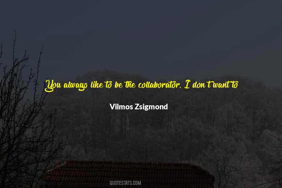 Vilmos Zsigmond Quotes #650259