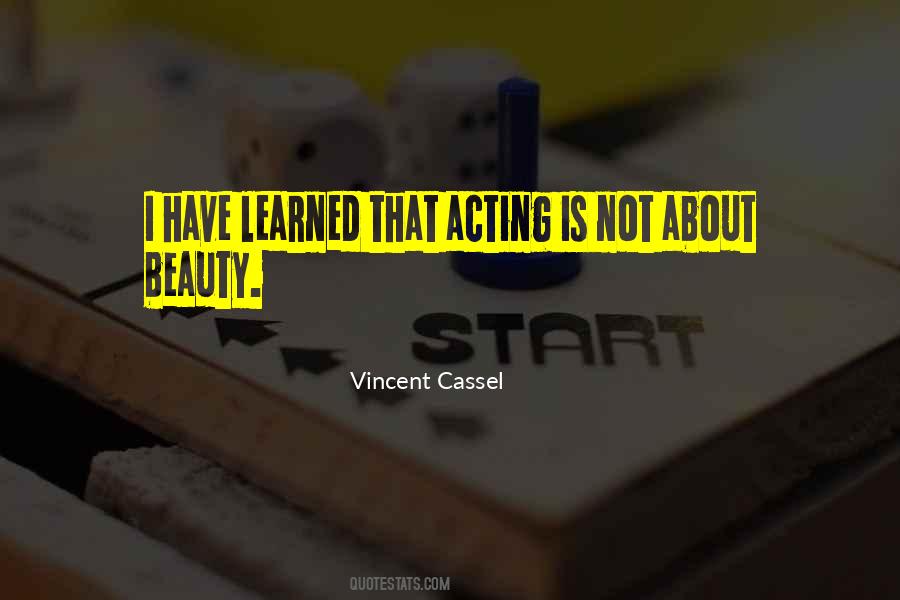 Vincent Cassel Quotes #1270359