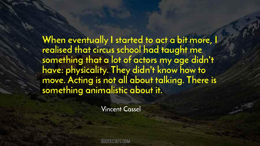 Vincent Cassel Quotes #1406531