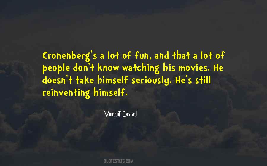 Vincent Cassel Quotes #568607