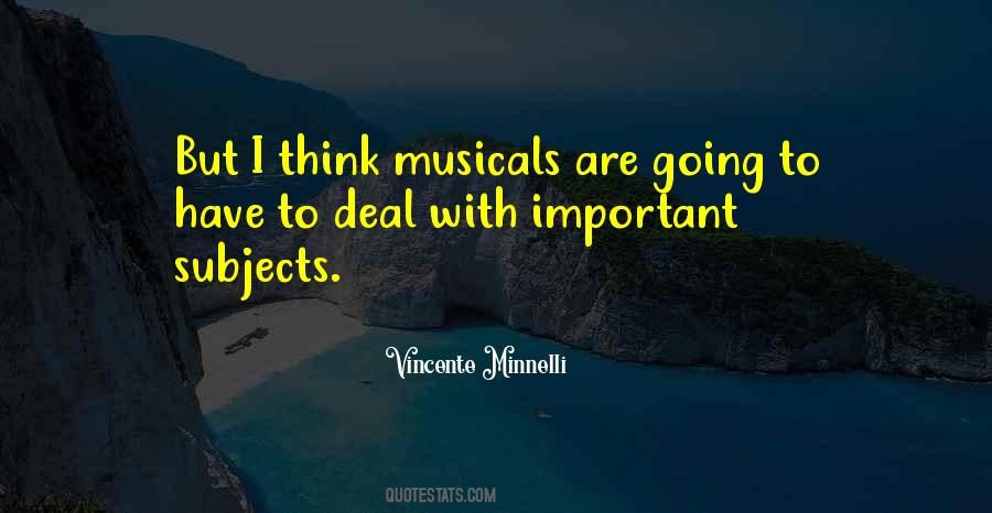 Vincente Minnelli Quotes #140647