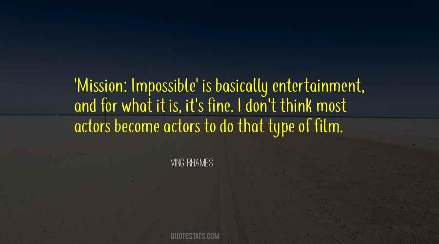 Ving Rhames Quotes #1571229